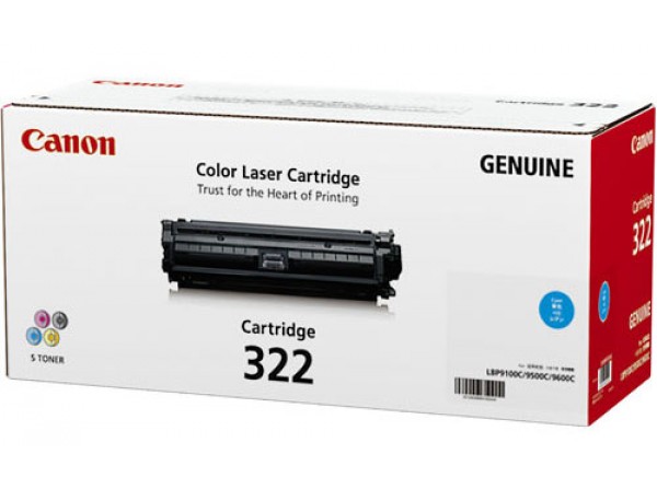 Canon 322 Cyan Toner Cartridge for LBP9100CDN - Innovink Solutions