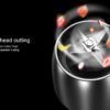 Stainless Steel Portable Electric Juicer Blender Multifunction Juice Maker Machine Joyroom - Image 7