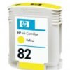 HP 82 Yellow DesignJet Ink Cartridge - Image 2