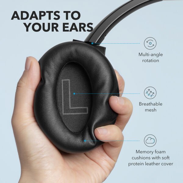 Anker Life Q20 active noise-canceling Bluetooth headphone - Image 4