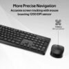 Promate Slim Profile Full-Size Wireless Keyboard & Mouse Combo - Image 5