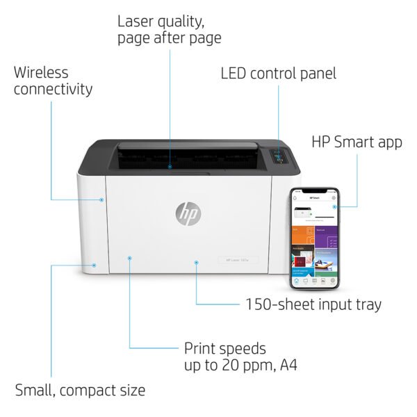 hp 107w printer