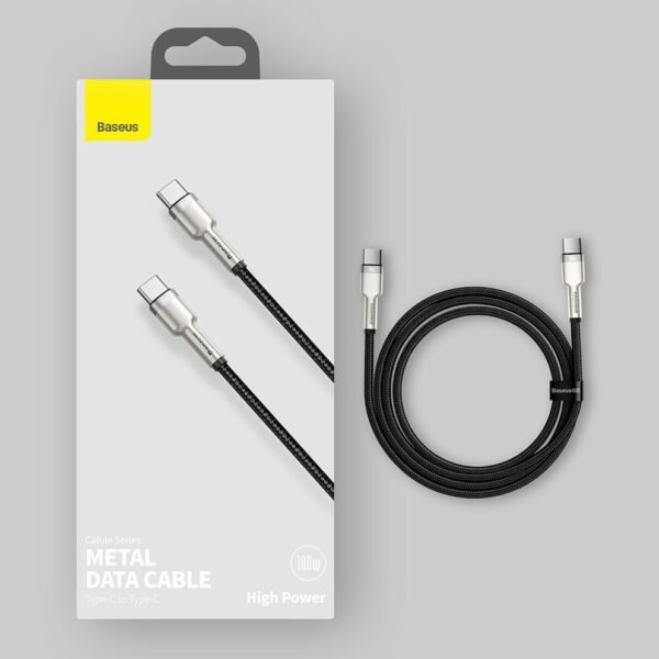 Baseus Cafule Metal C-C 100W 1m - Image 5