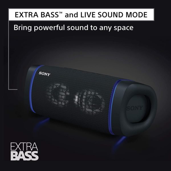 Sony SRS-XB33 EXTRA BASS Wireless Portable Speaker - Image 2