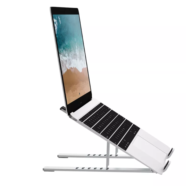 WiWU S400 Folding Adjustable Aluminum Durable Laptop Stand - Image 2