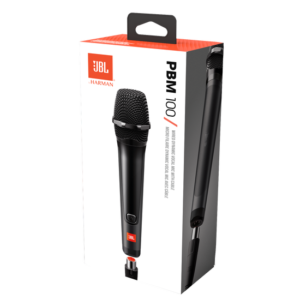 JBL PBM100, Wired Microphone, Karaoke Microphone, Professional Microphone, High-Quality Sound, Party Microphone, Audio Microphone, Vocal Microphone, Durable Microphone, JBL Microphone