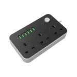 LDNIO SC3604 6 USB + 3 Power Socket Extension Power Cord - Image 2