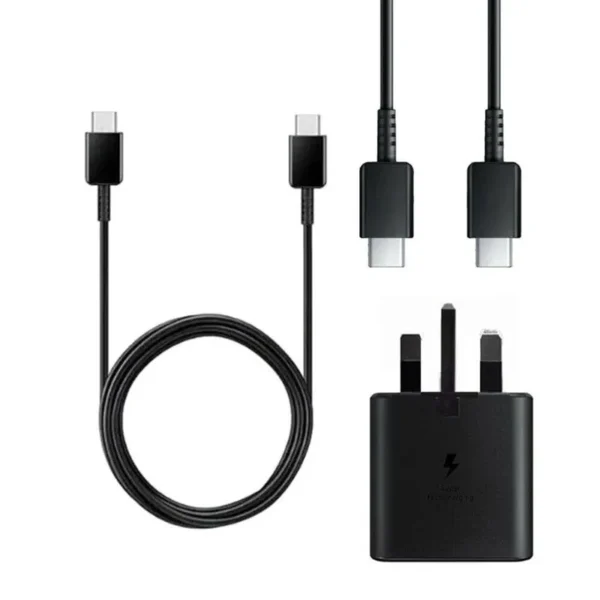 Samsung 45W Adapter with USB-C to USB-C Cable
