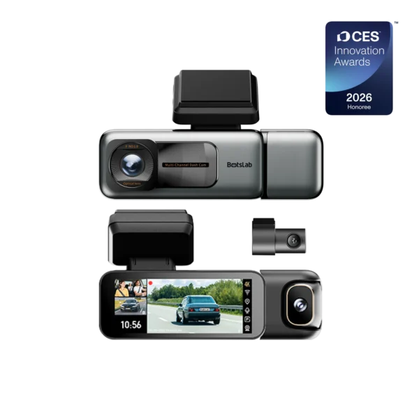 3-Camera Multi-Channel Dash Cam - G980H